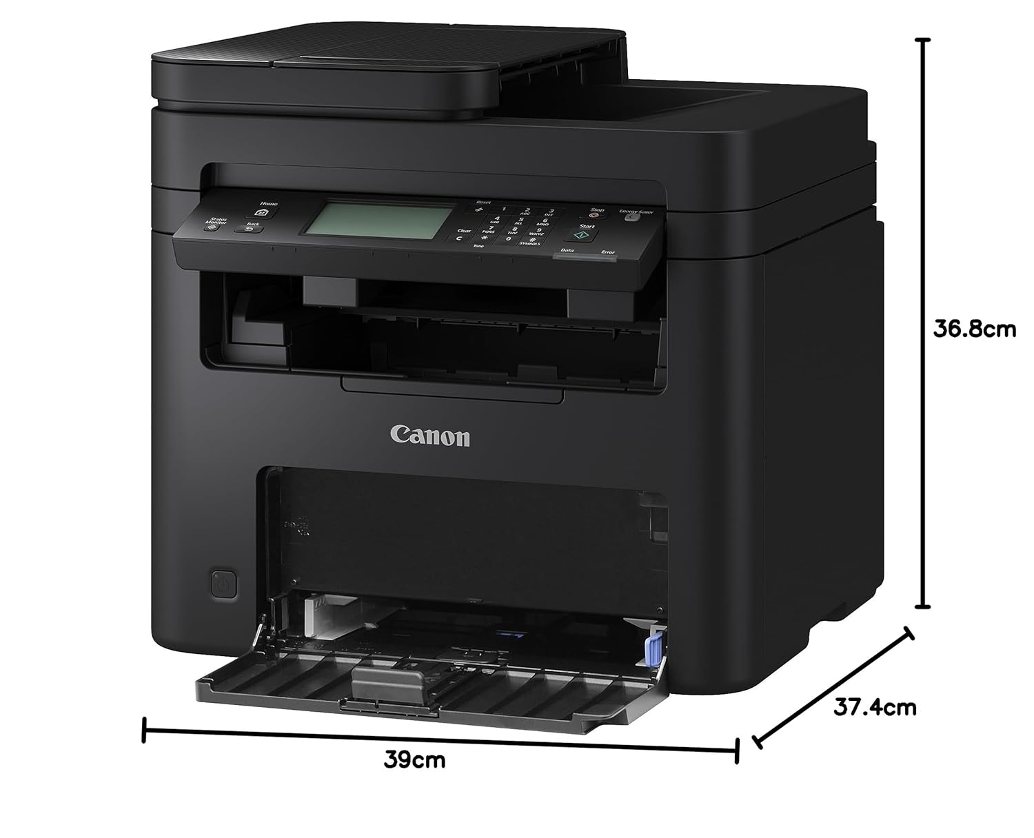 Canon imageCLASS MF274dn 4-in-1 (Print, Scan, Copy, Fax) Monochrome Laser Printer with Auto Duplex Printing for Home/Office Canon imageCLASS MF274dn 4-in-1 (Print, Scan, Copy, Fax) Monochrome Laser Printer with Auto Duplex Printing for Home/Office